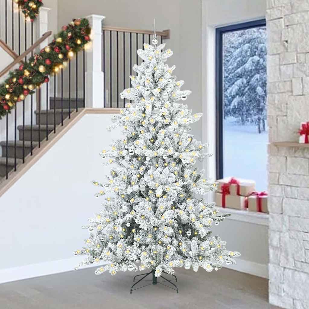 Kunstmatige Inklapbare Kerstboom with LEDs 240cm PVC