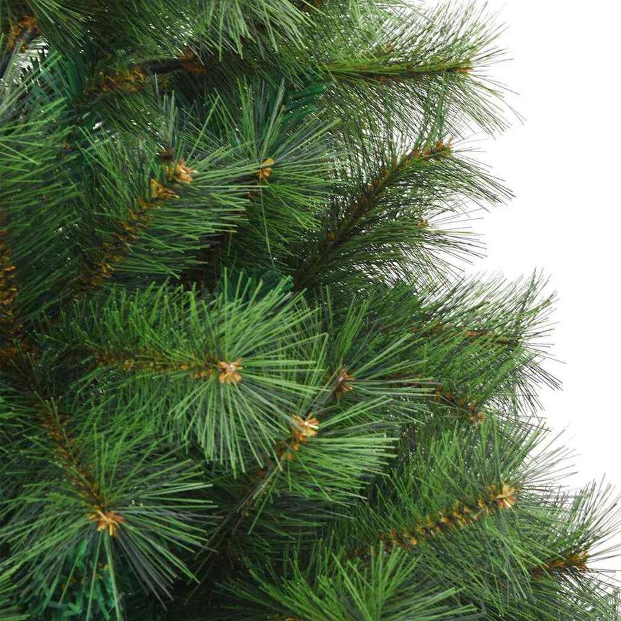 Kunstkerstboom met 150 LED met standaard Groen 120 cm PE en PVC