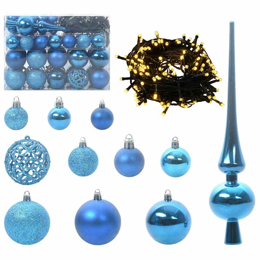 Kunstkerstboom met 150 LED met standaard Groen 120 cm PE en PVC