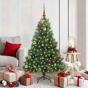 Kunstkerstboom 150 cm groen met 150 LED