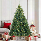 Kunstkerstboom 180 cm groen met 300 LED