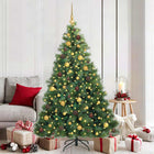 Kunstkerstboom 180 cm groen met 300 LED