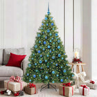 Kunstkerstboom 180 cm groen met 300 LED