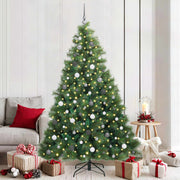 Kunstkerstboom 210 cm groen met 300 LED
