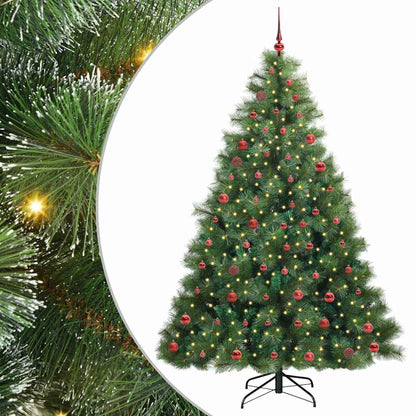 Kunstkerstboom Met 300 Led Met Standaard Groen 210 Cm Pe En Pvc