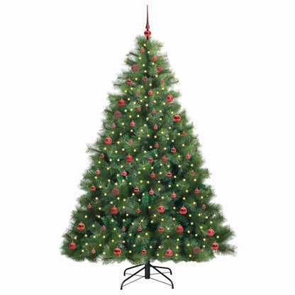 Kunstkerstboom Met 300 Led Met Standaard Groen 210 Cm Pe En Pvc