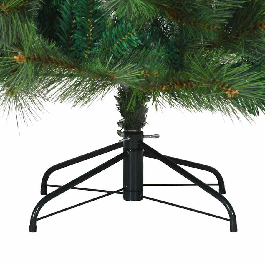 Kunstkerstboom Met 300 Led Met Standaard Groen 210 Cm Pe En Pvc