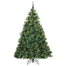 Kunstkerstboom Met 300 Led Met Standaard Groen 210 Cm Pe En Pvc