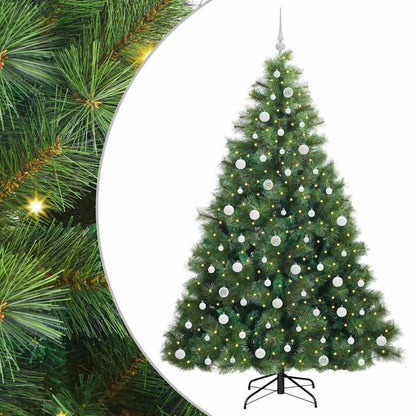 Kunstkerstboom Met 300 Led Met Standaard Groen 210 Cm Pe En Pvc