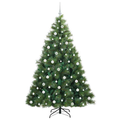 Kunstkerstboom Met 300 Led Met Standaard Groen 210 Cm Pe En Pvc
