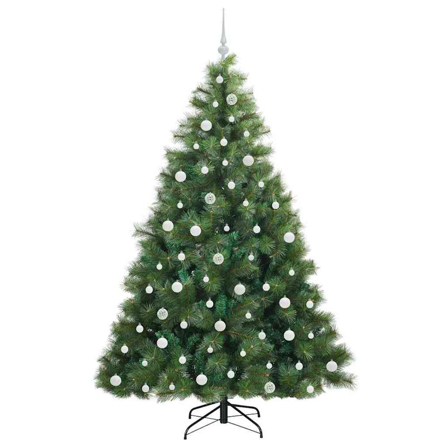 Kunstkerstboom Met 300 Led Met Standaard Groen 210 Cm Pe En Pvc