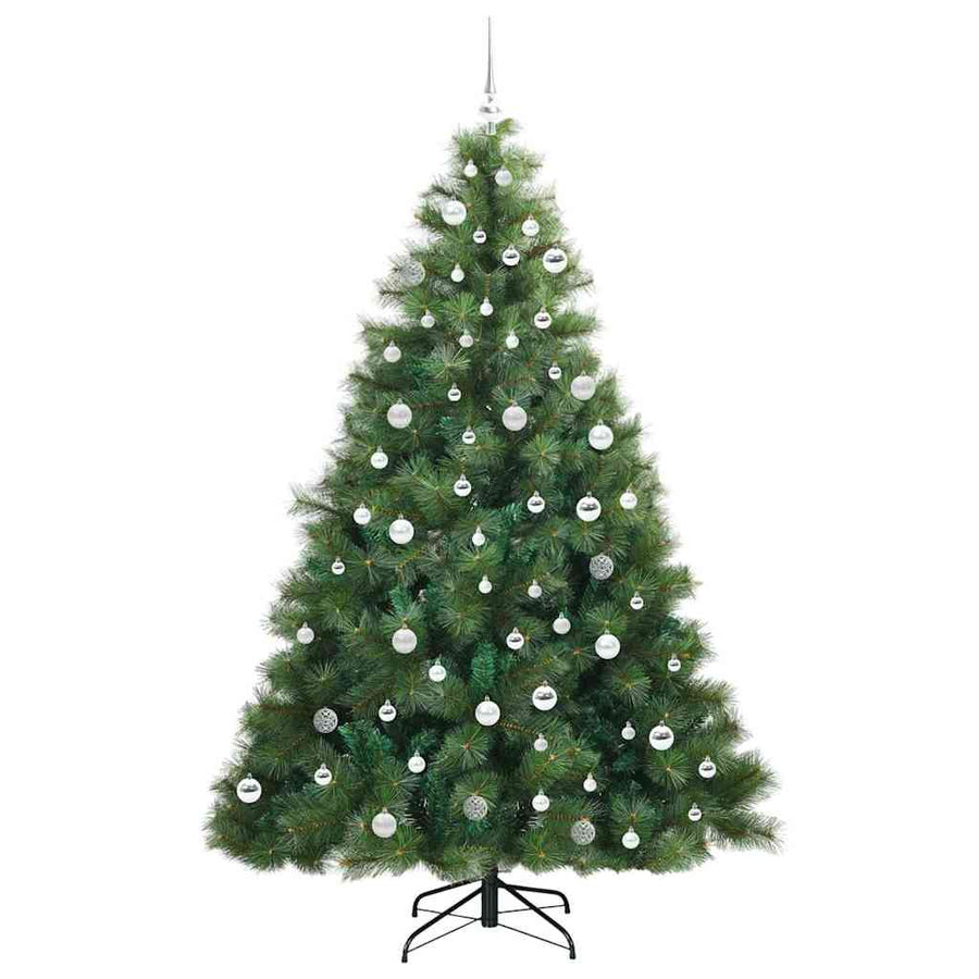 Kunstkerstboom Met 300 Led Met Standaard Groen 210 Cm Pe En Pvc