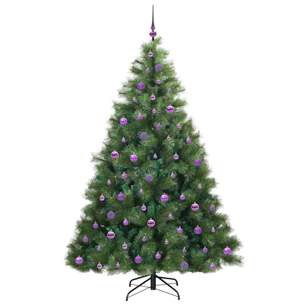Kunstkerstboom Met 300 Led Met Standaard Groen 210 Cm Pe En Pvc