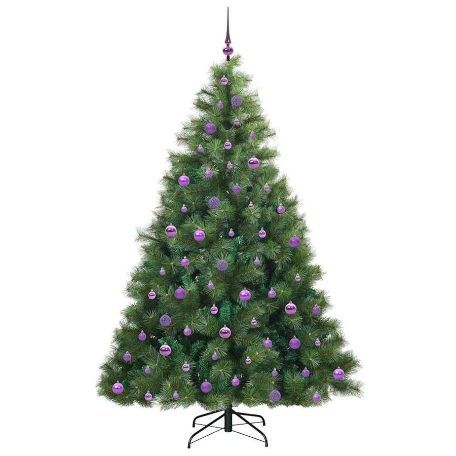 Kunstkerstboom Met 300 Led Met Standaard Groen 210 Cm Pe En Pvc