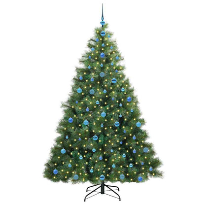 Kunstkerstboom Met 300 Led Met Standaard Groen 210 Cm Pe En Pvc