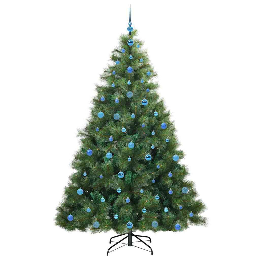 Kunstkerstboom Met 300 Led Met Standaard Groen 210 Cm Pe En Pvc
