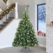 Kunstkerstboom 240 cm Groen met 300 LED PE/PVC