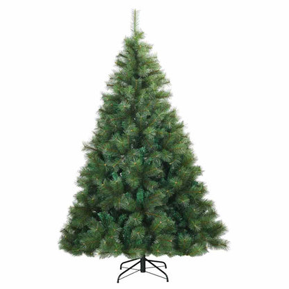 Kunstkerstboom met 300 LED met standaard Groen 240 cm PE en PVC