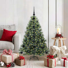 Kunstkerstboom 120 cm met 150 LED groen