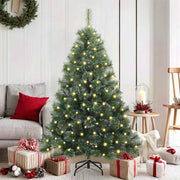 Kunstkerstboom 150 cm groen met 150 LED