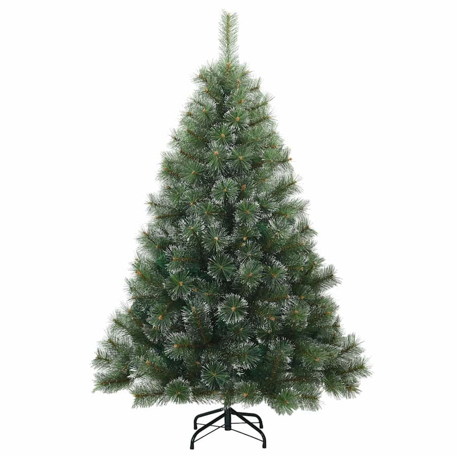 Kunstkerstboom met 150 LED met standaard Groen 150 cm PE en PVC