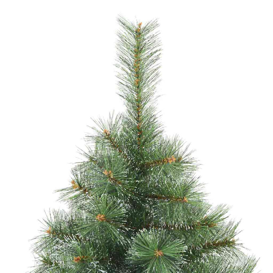 Kunstkerstboom met 150 LED met standaard Groen 150 cm PE en PVC