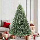 Kunstkerstboom 180 cm groen met 300 LED