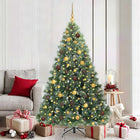 Kunstkerstboom 180 cm groen met 300 LED