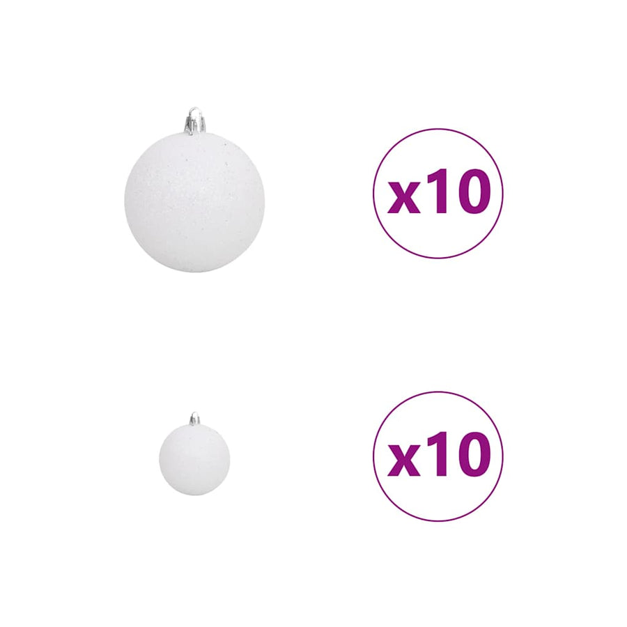 Kunstkerstboom met 300 LED met standaard Groen 180 cm PE en PVC