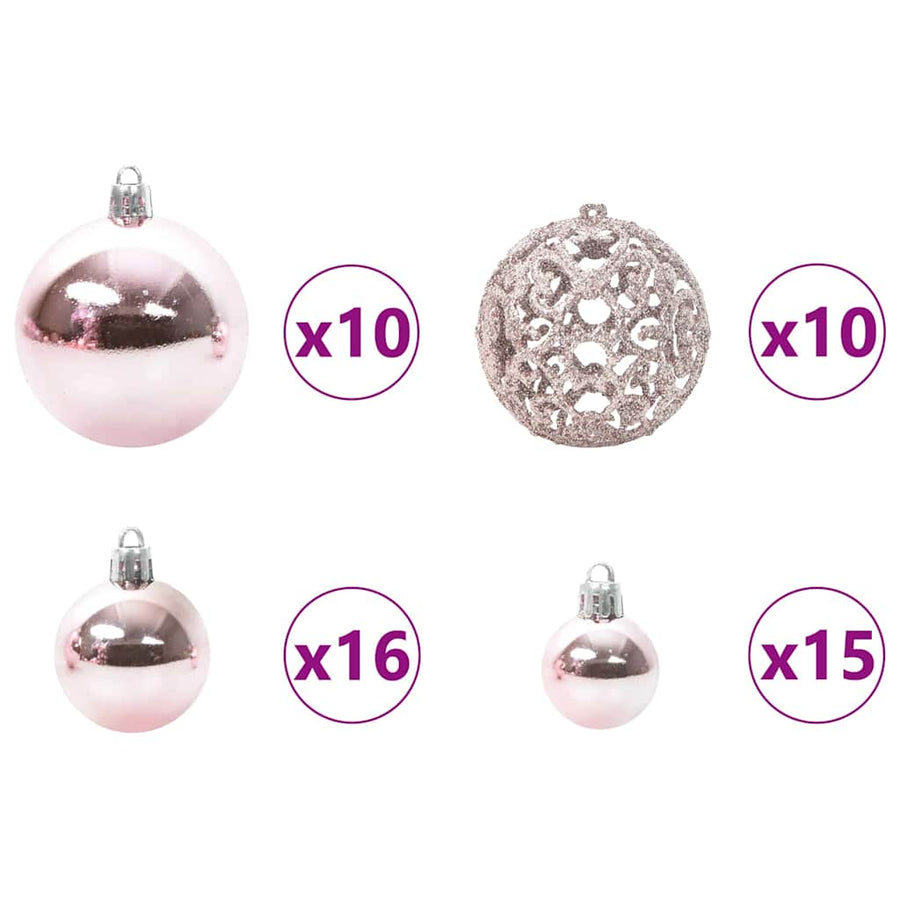 Kunstkerstboom met 300 LED met standaard Groen 180 cm PE en PVC