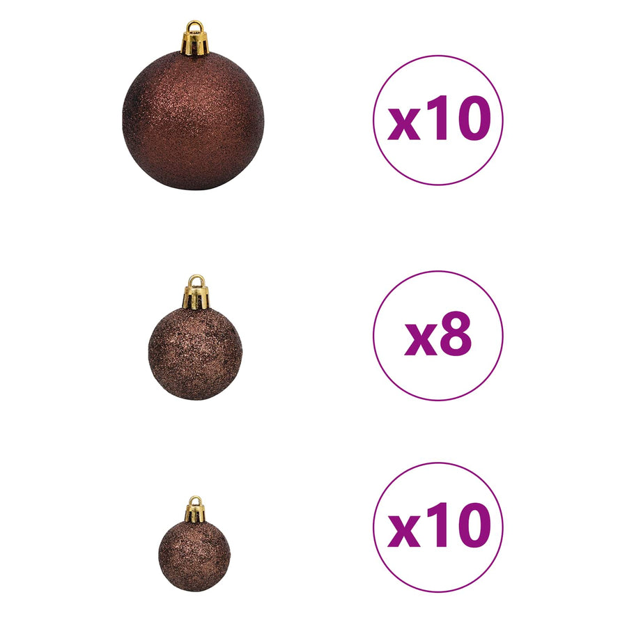 Kunstkerstboom met 300 LED met standaard Groen 210 cm PE en PVC