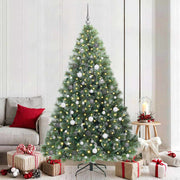 Kunstkerstboom 210 cm met 300 LED groen