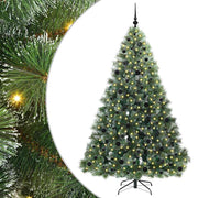 Kunstkerstboom 210 cm groen met 300 LED