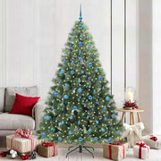 Kunstkerstboom 210 cm groen met 300 LED