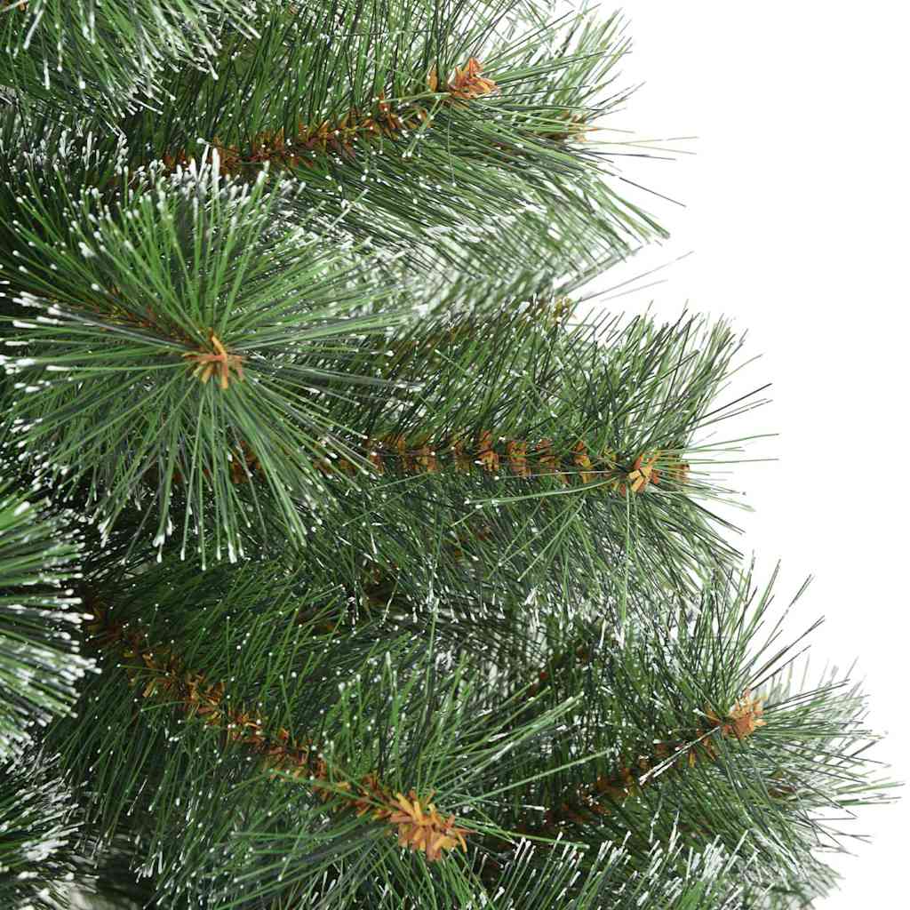 Kunstkerstboom Met 300 Led Met Standaard Groen Pe En Pvc Wit 240 cm