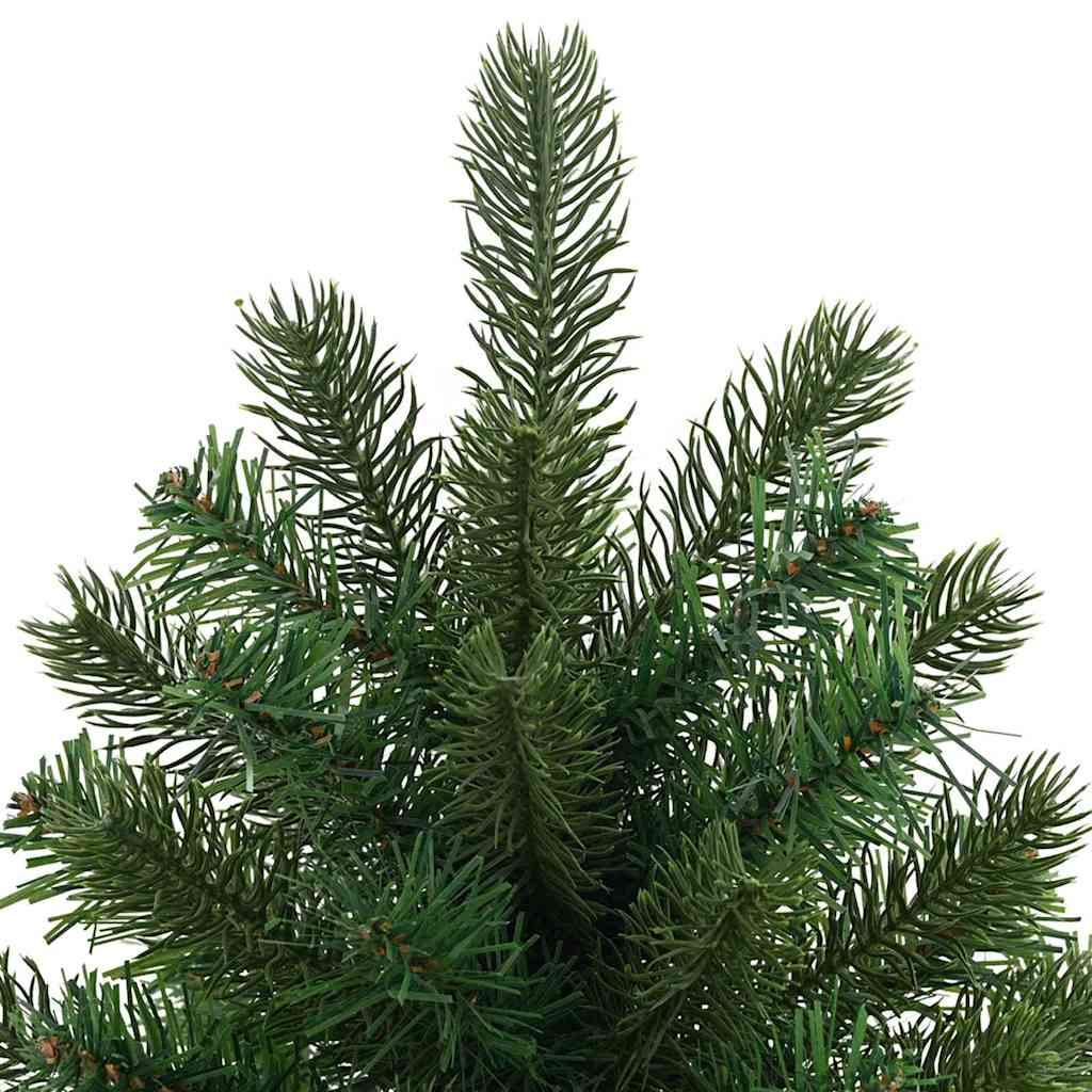 Kunstkerstboom met standaard Groen 75 cm PVC, PE en staal