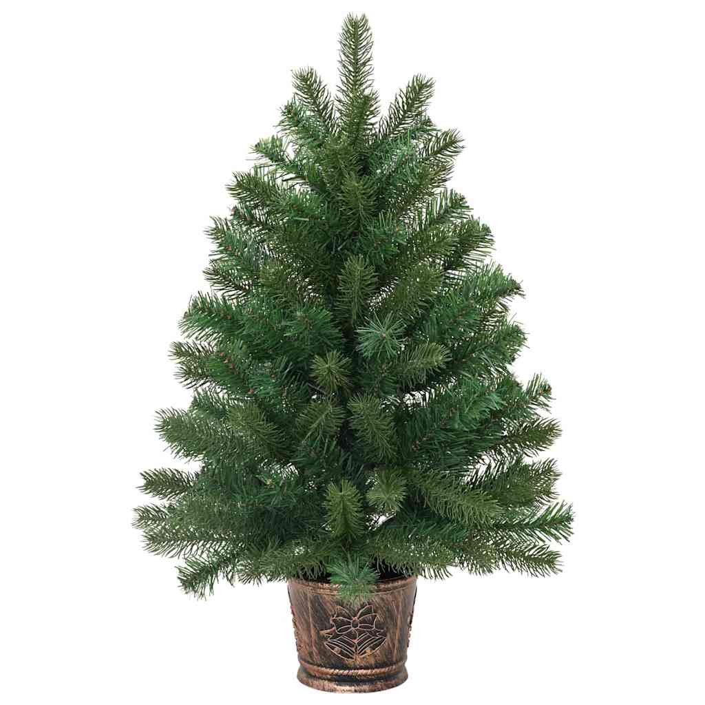 Kunstkerstboom met standaard Groen 95 cm PVC, PE en staal