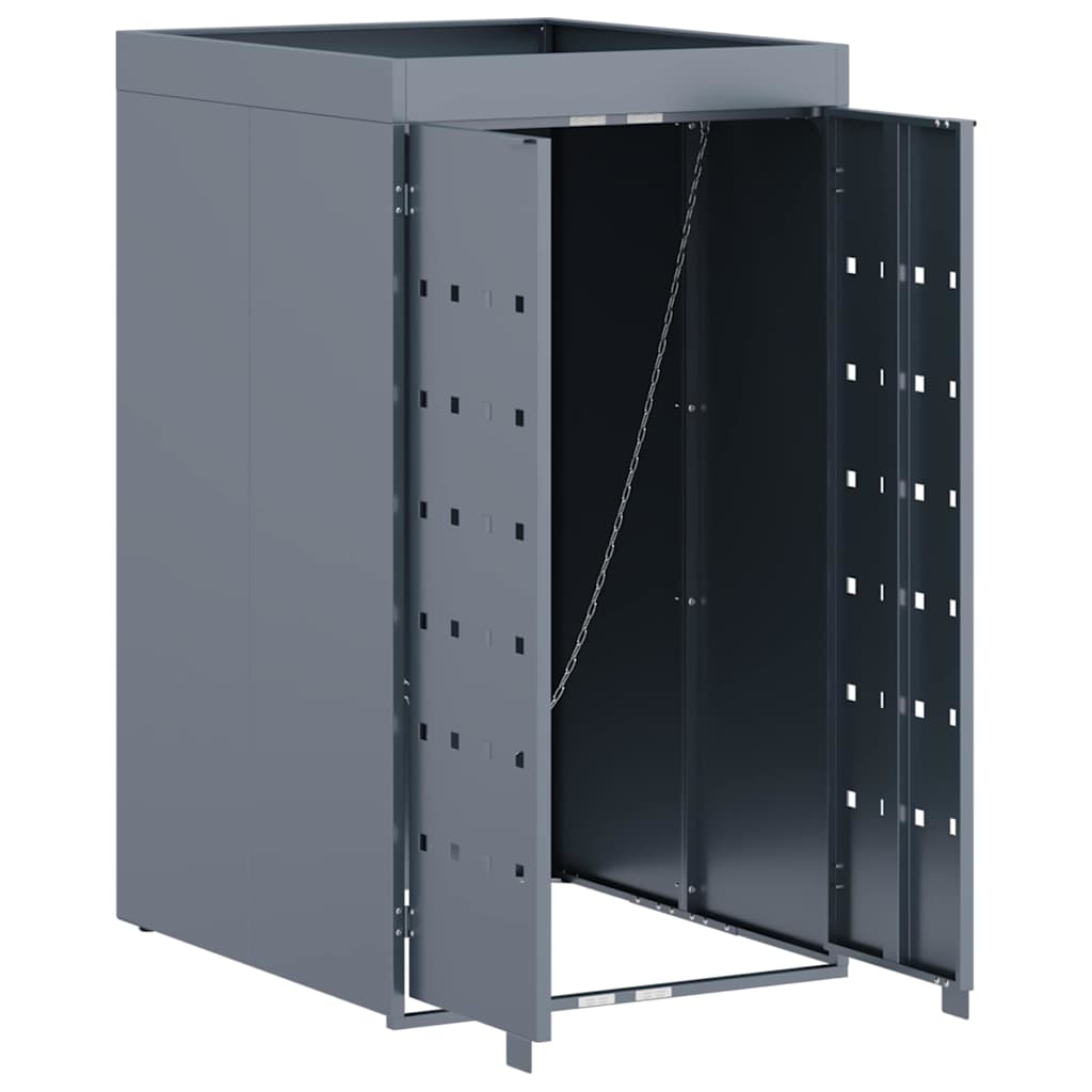 Zwenkwagen Opslag met Plantenbakdak voor Enkel 240L Bak