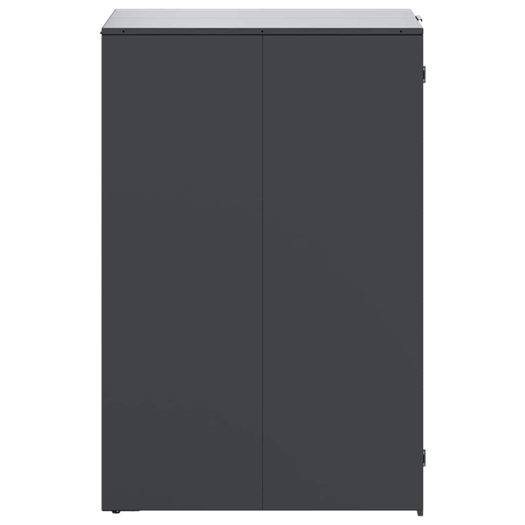 Afvalcontaineropslag met gasliftdeksel voor 240L container