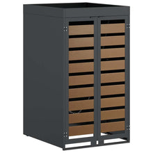 Afvalcontaineropslag met plantenbakdak voor 240L container