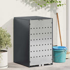 Containerberging 68x77x115 cm antraciet staal