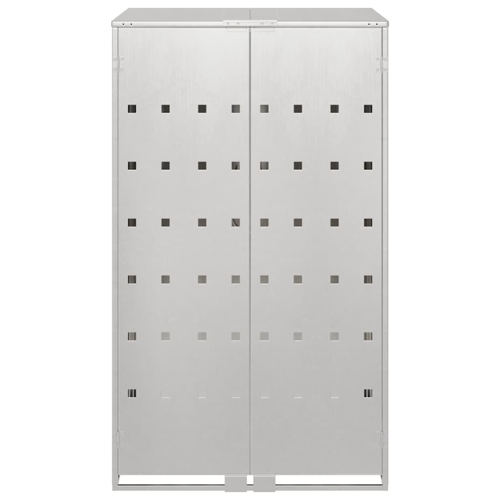 Afvalcontaineropslag met gasliftdeksel voor 240L container