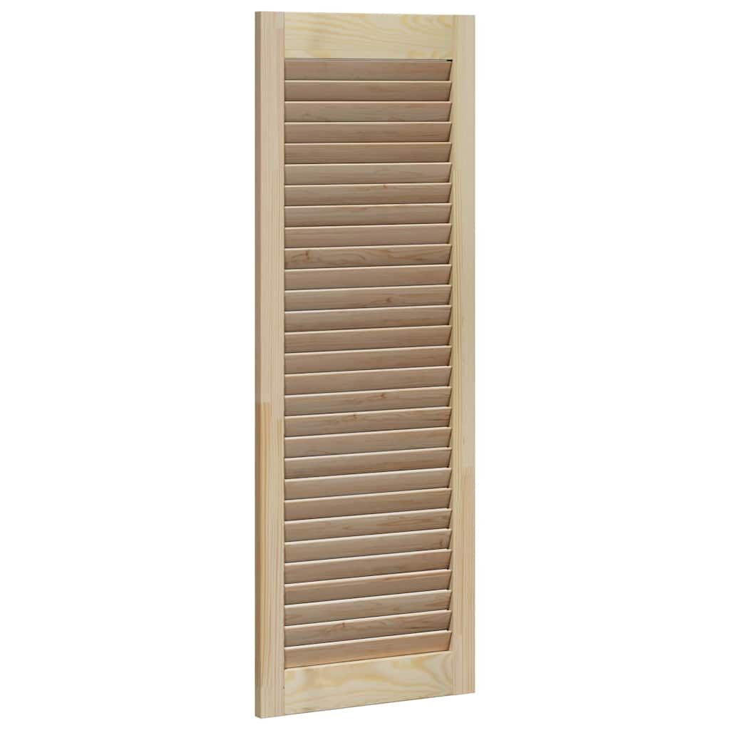 Kastdeur Anders Bruin 110 x 39.5 x 2.1 cm Massief grenenhout