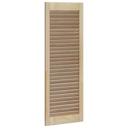 Kastdeur Anders Bruin 110 x 39.5 x 2.1 cm Massief grenenhout
