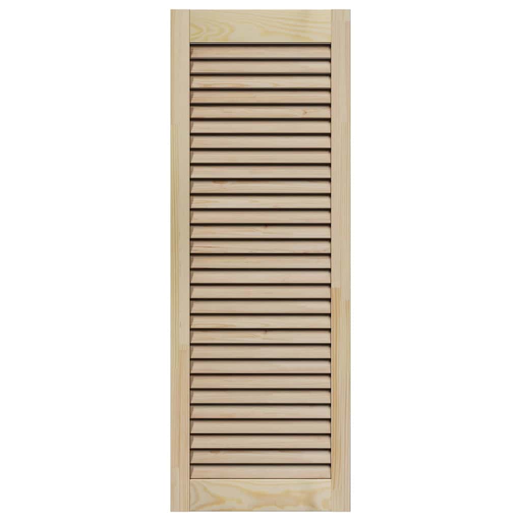 Kastdeur Anders Bruin 110 x 39.5 x 2.1 cm Massief grenenhout