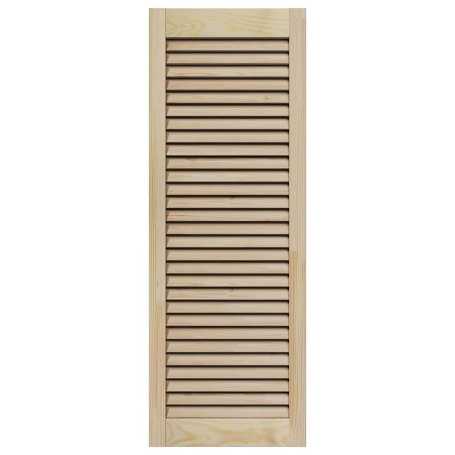 Kastdeur Anders Bruin 110 x 39.5 x 2.1 cm Massief grenenhout