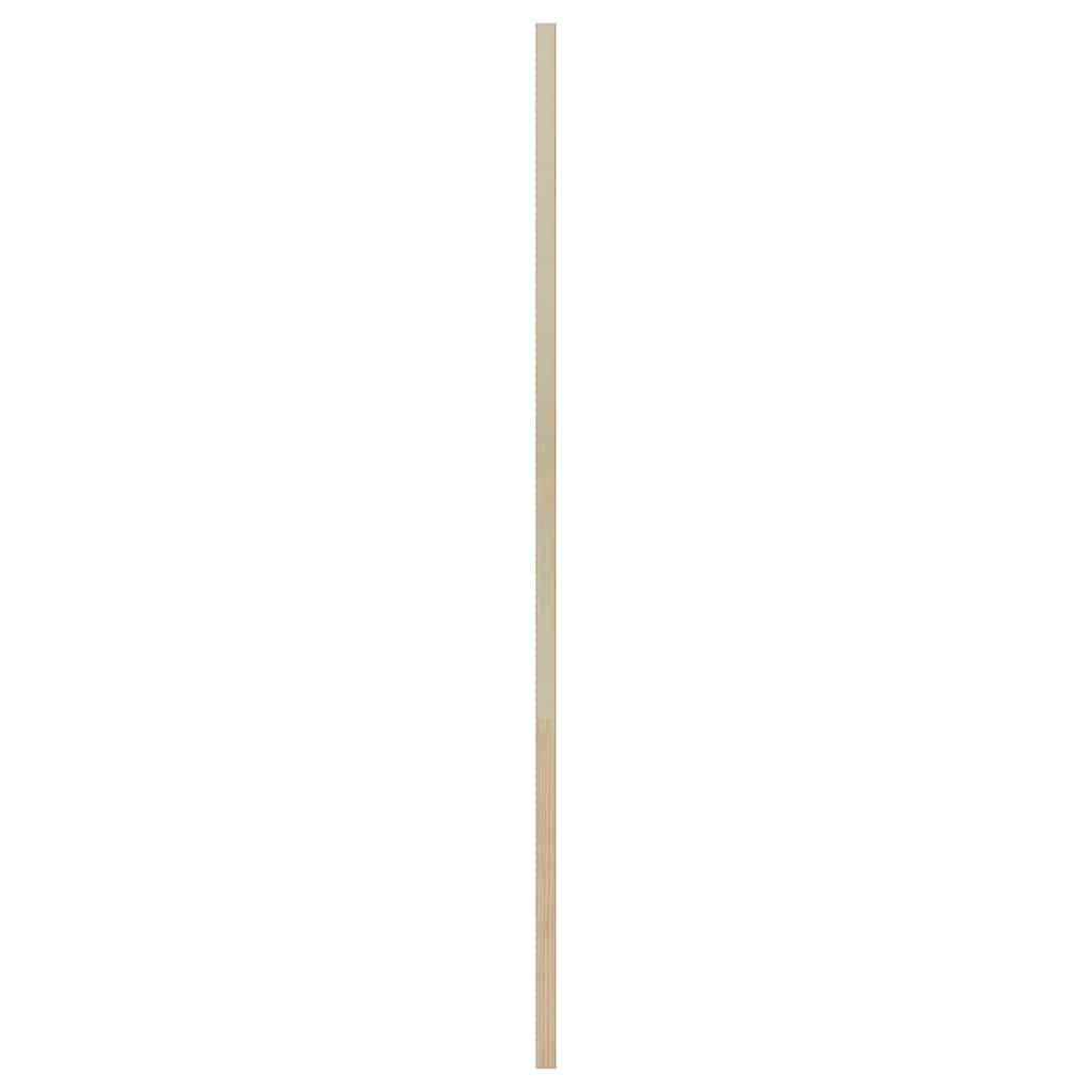 Kastdeur Anders Bruin 110 x 39.5 x 2.1 cm Massief grenenhout