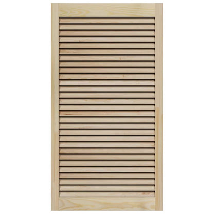 Kastdeur Anders Bruin 110 x 59.5 x 2.1 cm Massief grenenhout