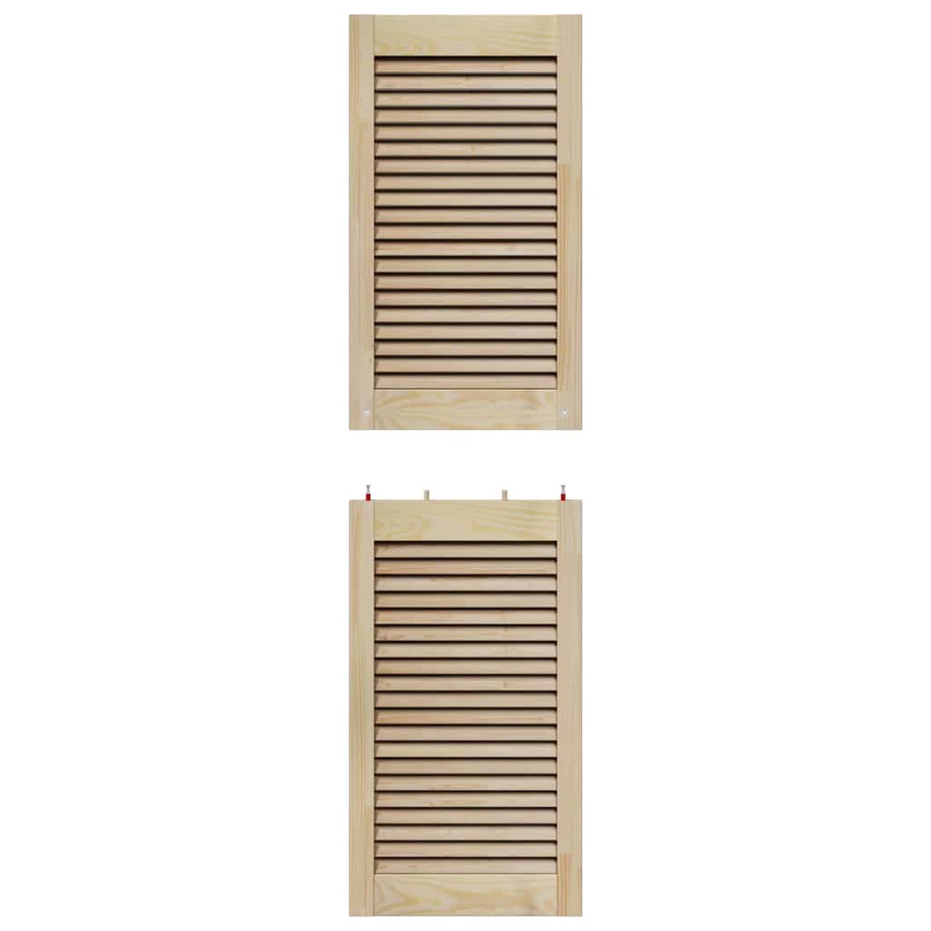 Kastdeur Naturel 140,5 x 2,1 x 39,5 cm Massief grenenhout