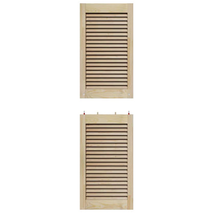 Kastdeur Naturel 140,5 x 2,1 x 39,5 cm Massief grenenhout